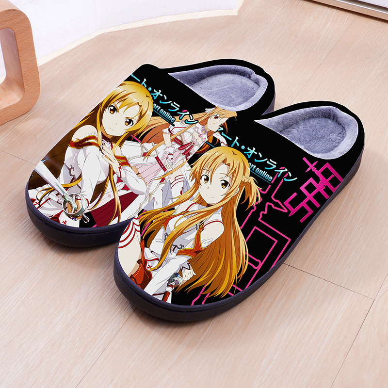 Men Accessories Online - Sword Art Online Cartoon Calde pantofole