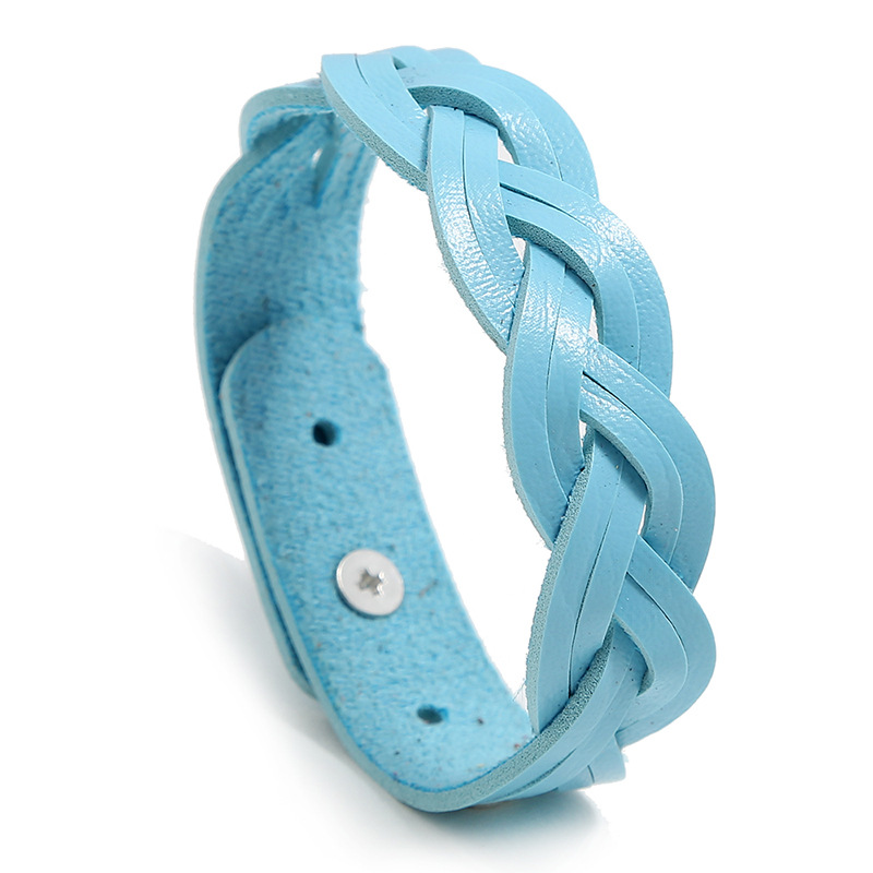 Men'S Accessories Cheap - Bracciale in pelle regolabile uomo donna