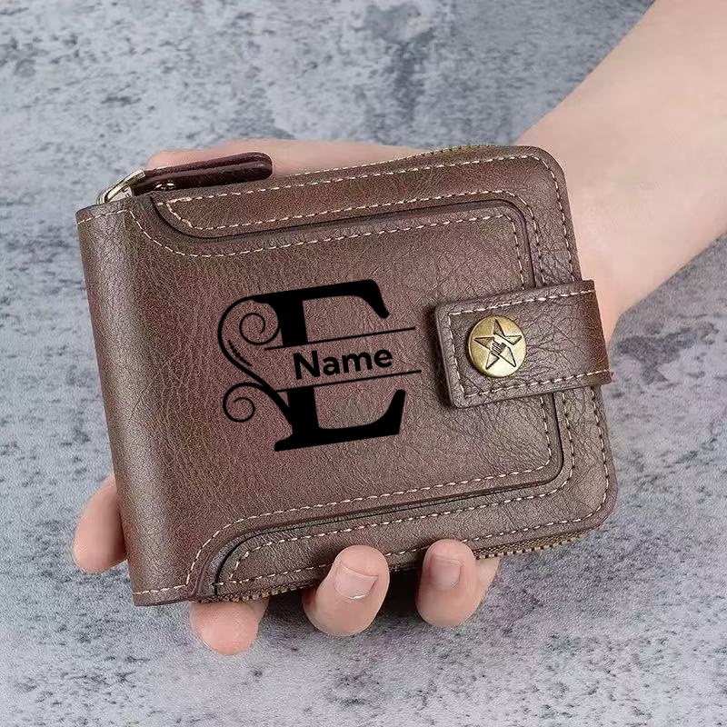 Card Case Minimalist - Portafoglio Personalizzato da Uomo - Portafoglio