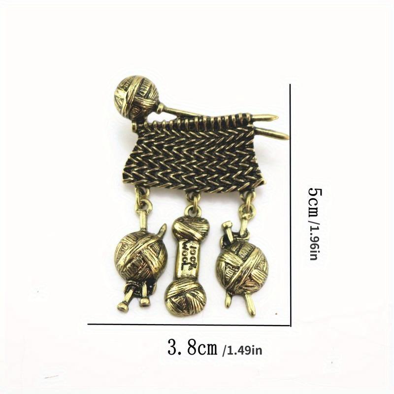 Men Accessories Bouquet - 1 Pezzo Spilla per Sciarpa, Broche,