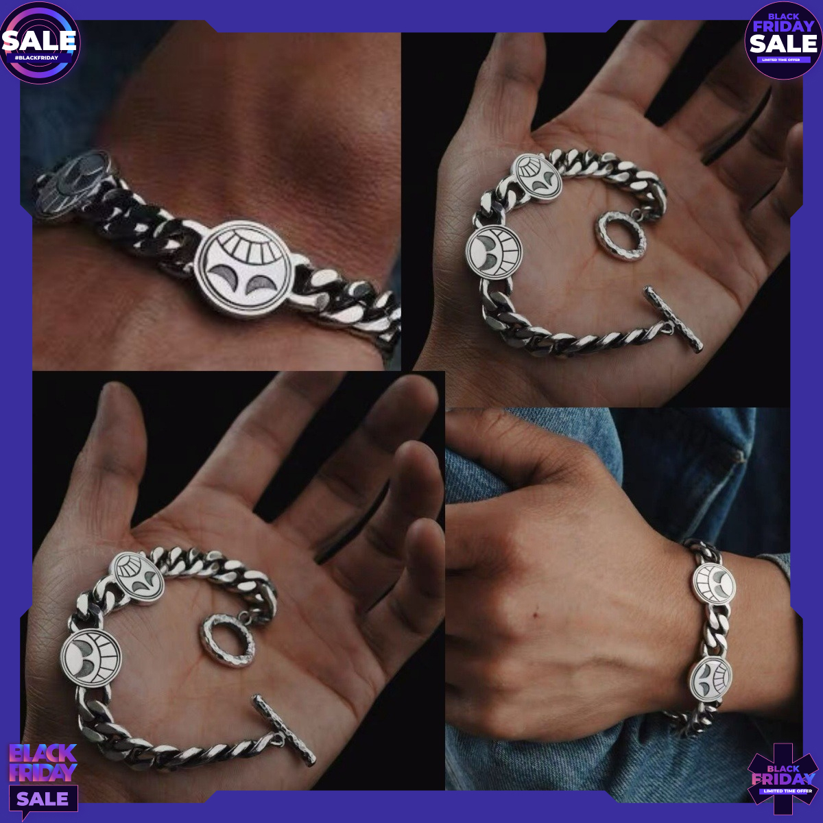 Men'S Accessories Jewelry Bracelet - Braccialetto One Piece Ace, Accessorio Anime