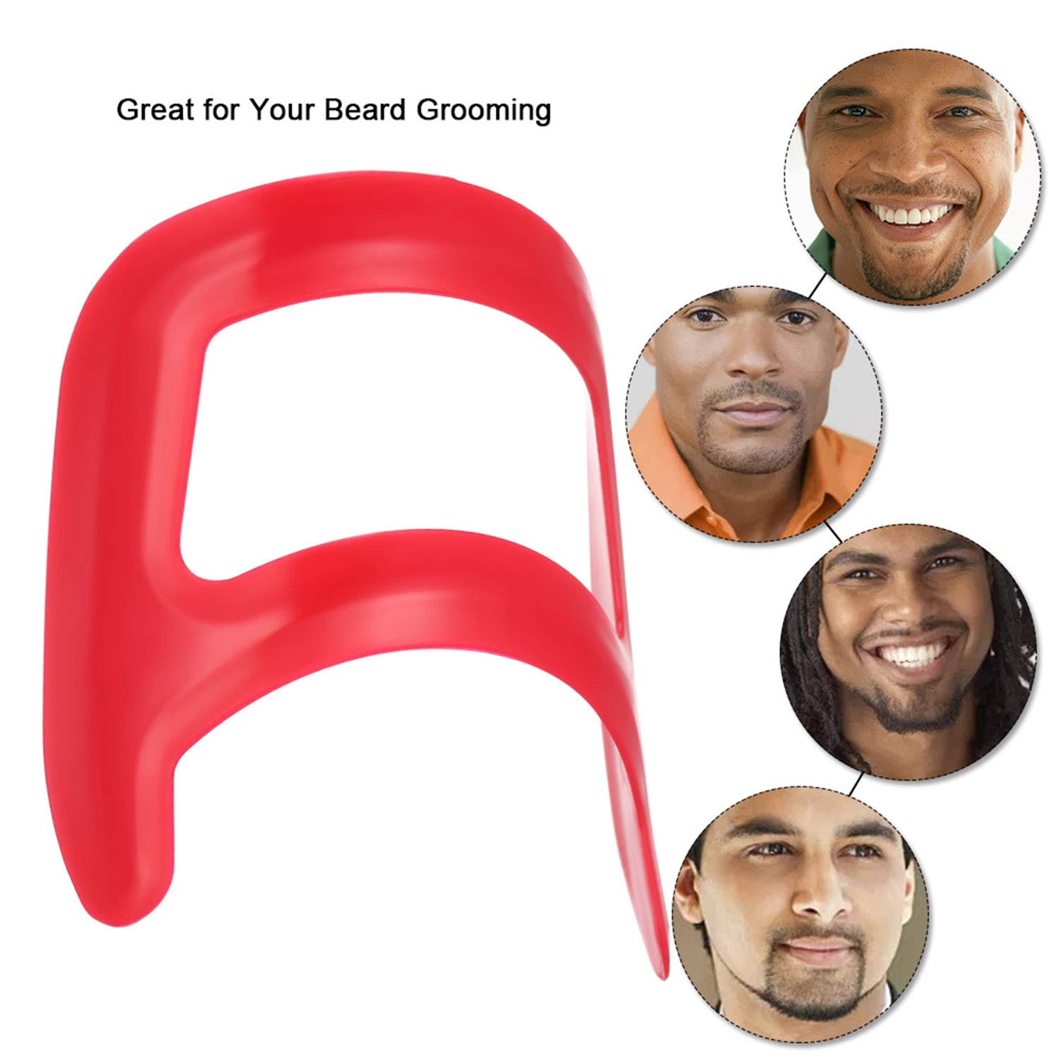 Men Accessories Guide - Uomini Stampo per pizzetto Barba Righello