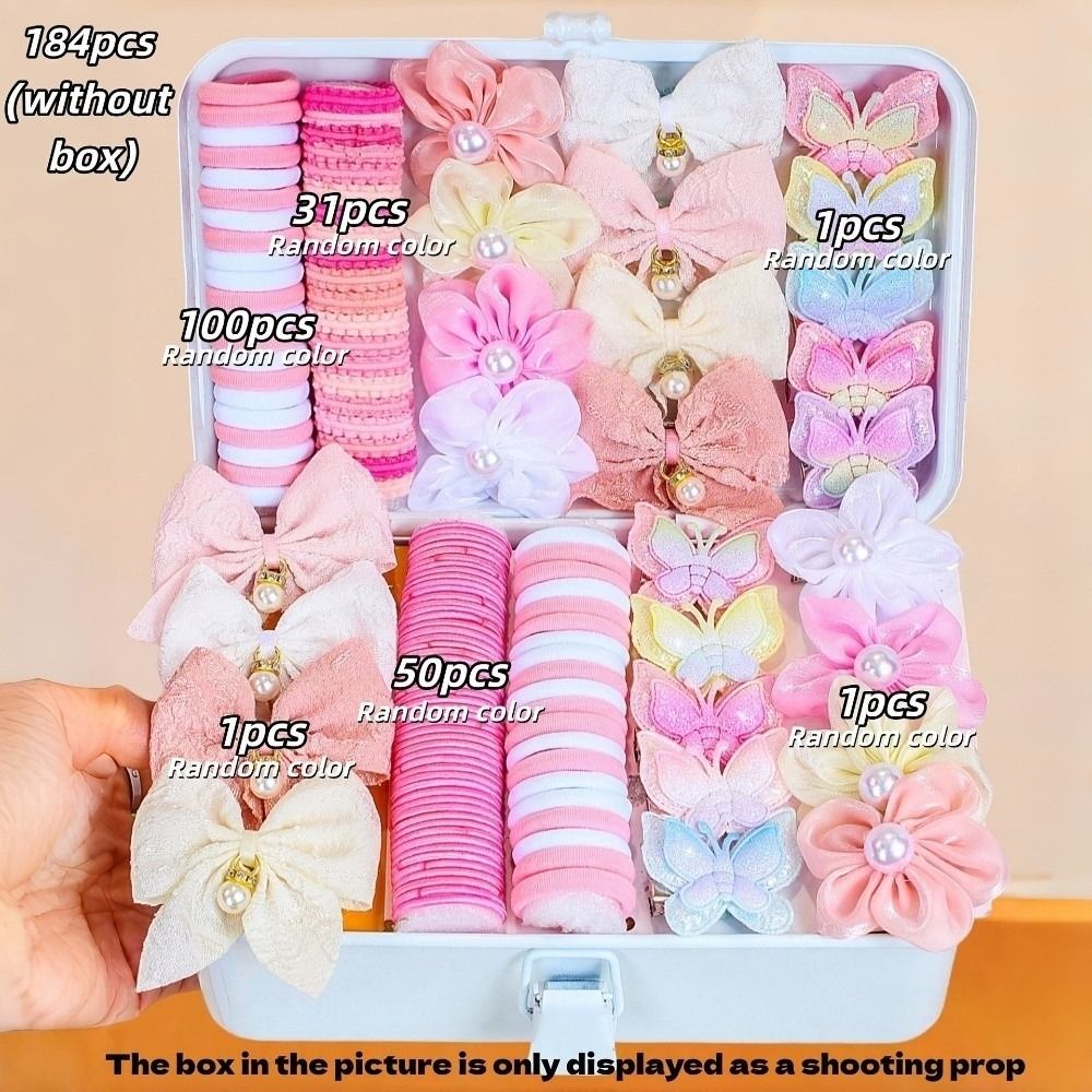 Tie Clip Set - Nuovo Set di Accessori per Capelli