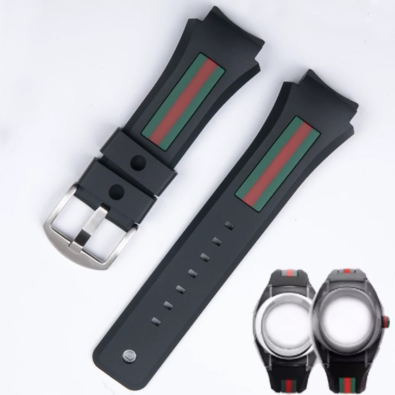 Men'S Accessories Gucci - Cinturino in gomma per Gucci YA137/YA137107A,