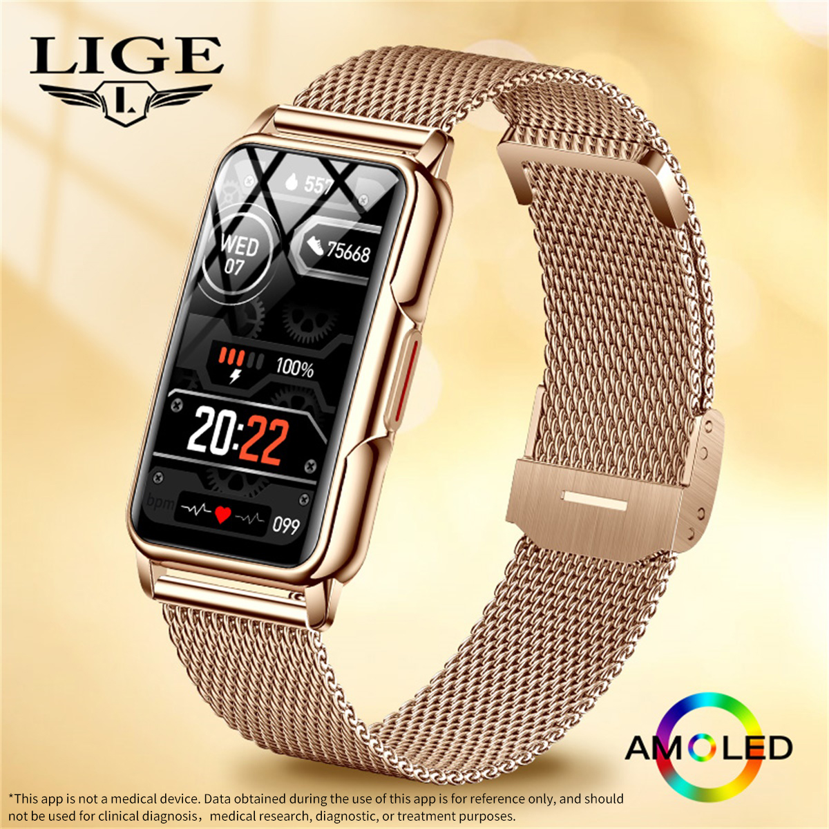 Young Men'S Accessories - LIGE Smart Watch Uomo Donna Fitness