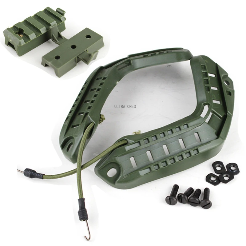 Men Accessories Guide - Set di binari laterali per casco