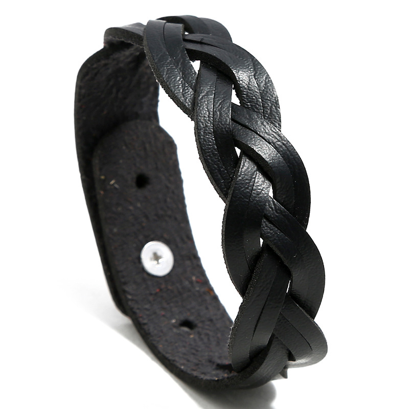 Bracciale in pelle regolabile  - Men'S Accessories Cheap recensione e prezzo