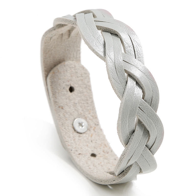 Bracciale in pelle regolabile  - Men'S Accessories Cheap recensione e prezzo