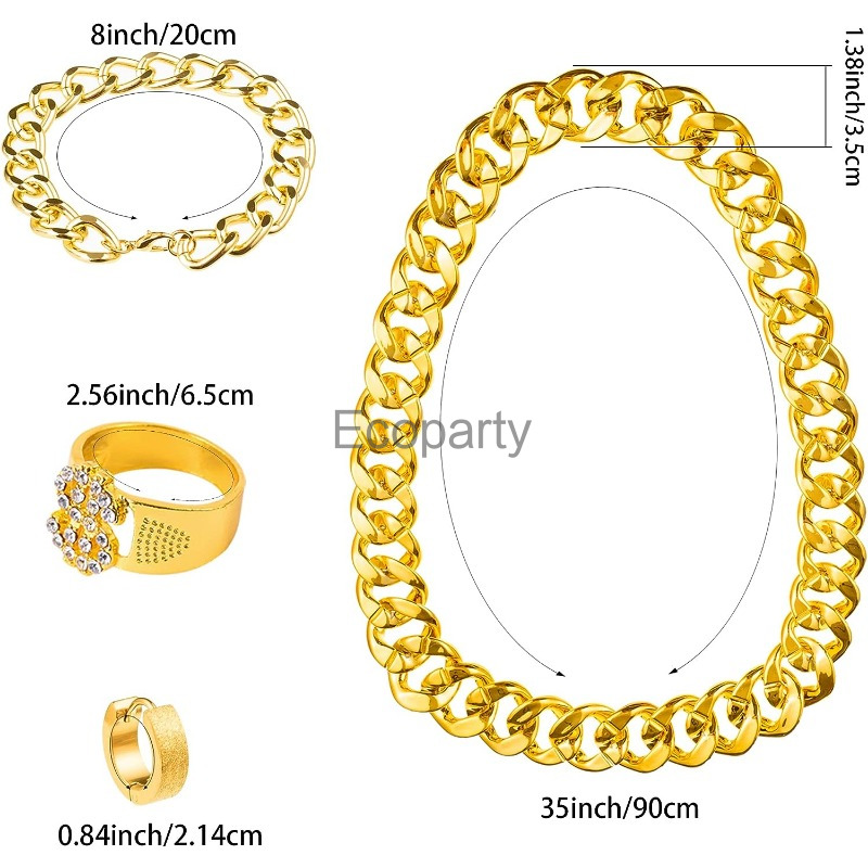 Set di accessori per costumi h - Men'S Accessories In The 80S recensione e prezzo