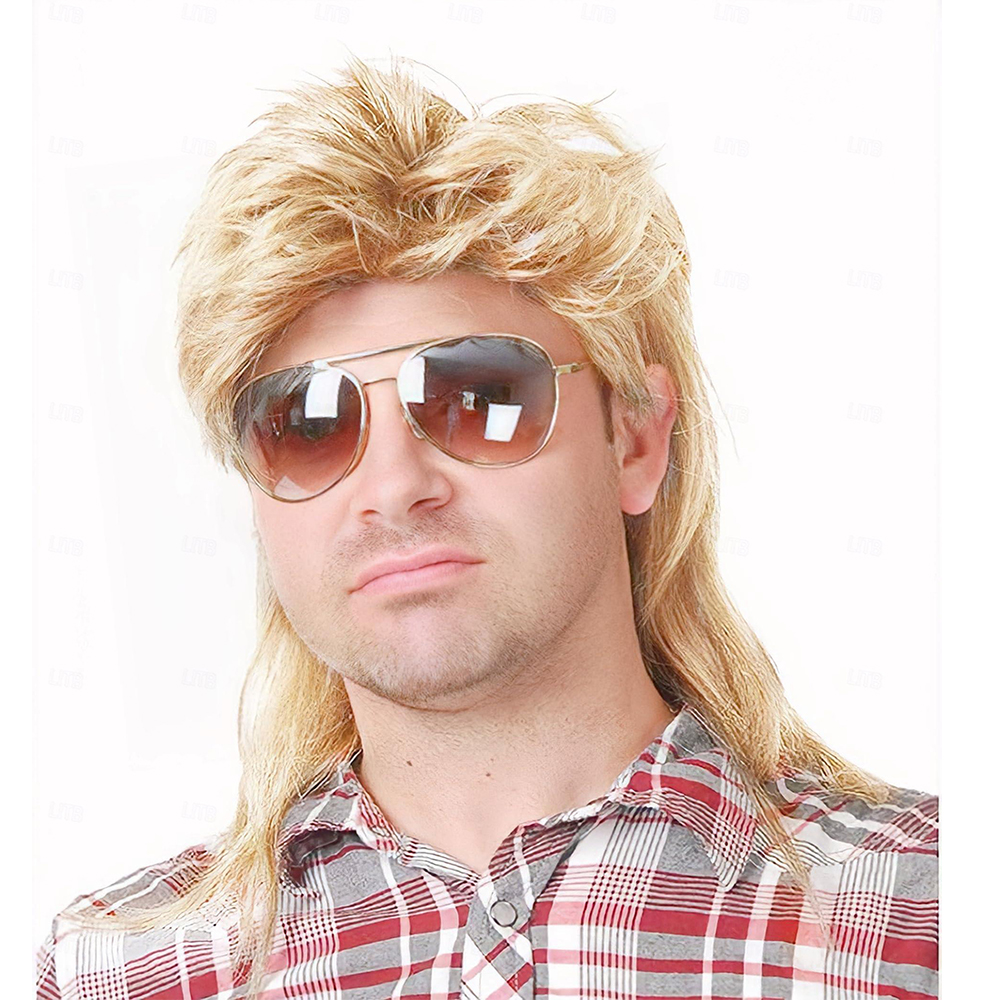 HAIRJOY Parrucche sintetiche p - Men'S Accessories In The 80S recensione e prezzo