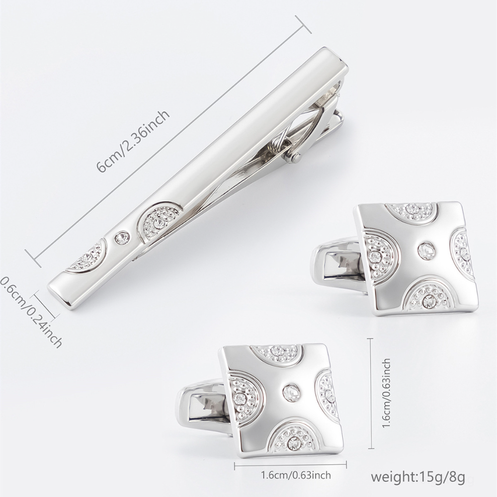 Set di Fermacravatta e Gemelli - Tie Clip Set recensione e prezzo