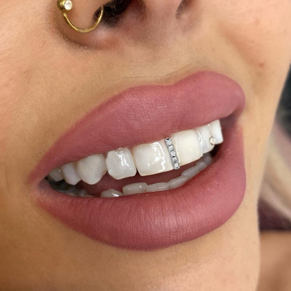 Grillz Dentale Placcato Oro e  - Men Accessories In Silver recensione e prezzo