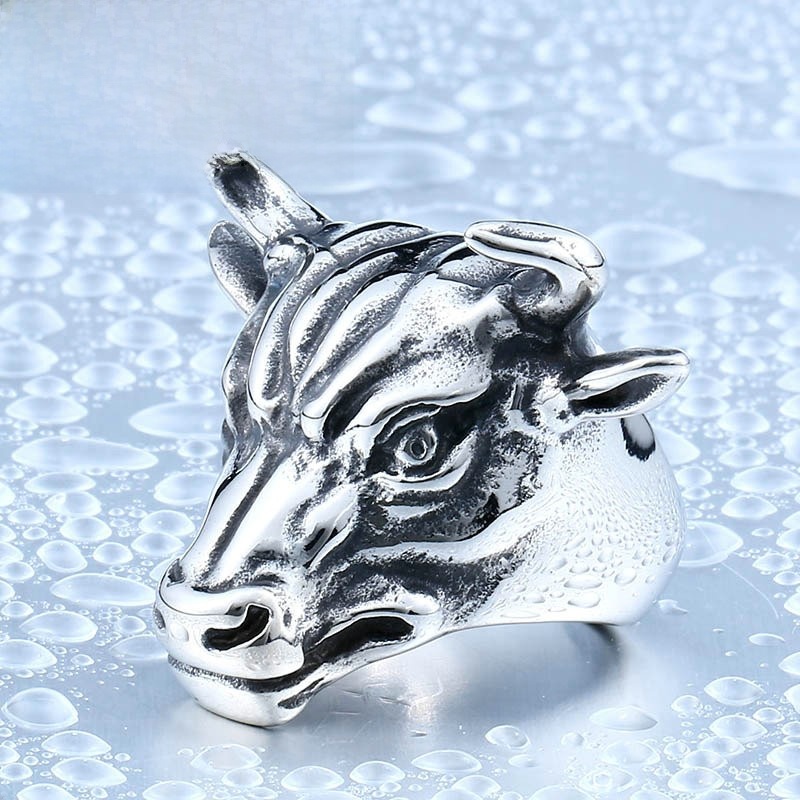 Anello in Acciaio al Titanio S - Men Accessories Online recensione e prezzo