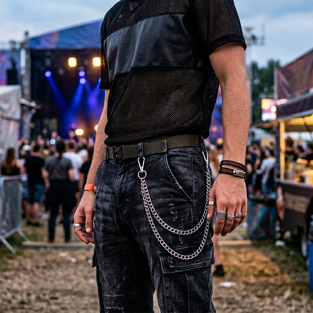 Catena da Cintura Unisex Hip H - Men Accessories Chain recensione e prezzo