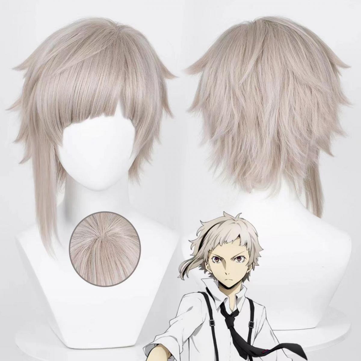 Parrucca cosplay da uomo Nakaj - Men Accessories In Silver recensione e prezzo