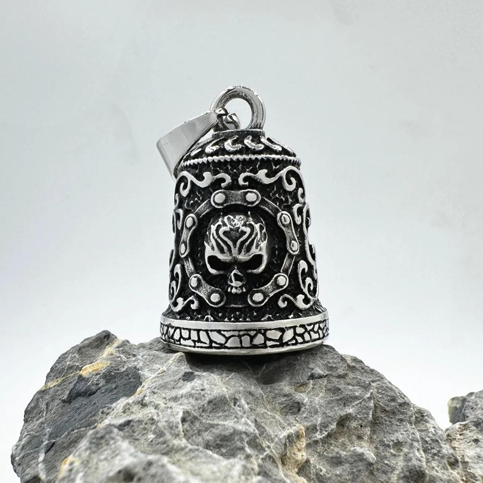 Campanello a forma di teschio, - Men Accessories Chain recensione e prezzo