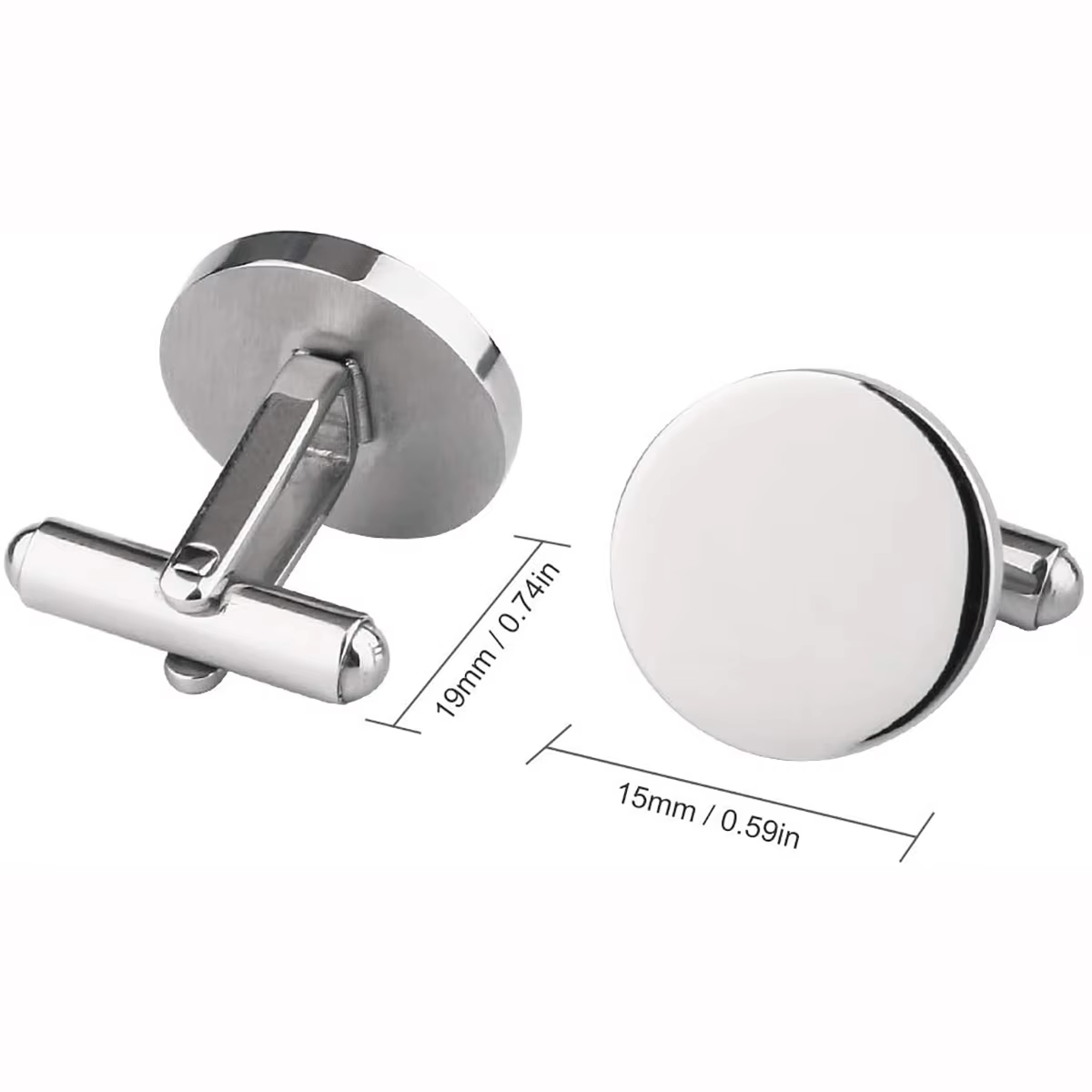 Gemelli in metallo personalizz - Tie Clip Set recensione e prezzo