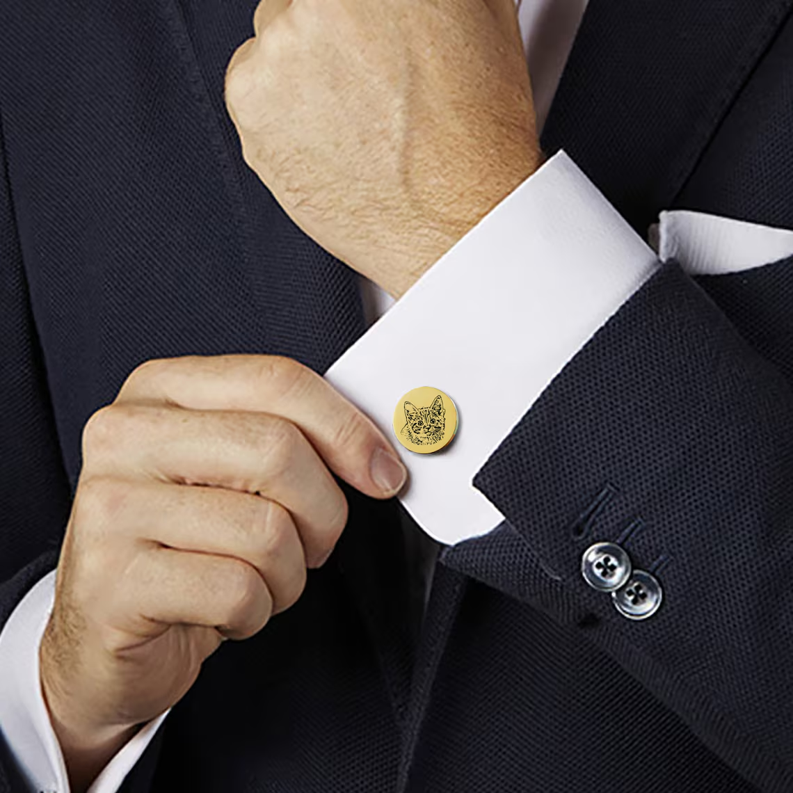 Gemelli in metallo personalizz - Tie Clip Set recensione e prezzo