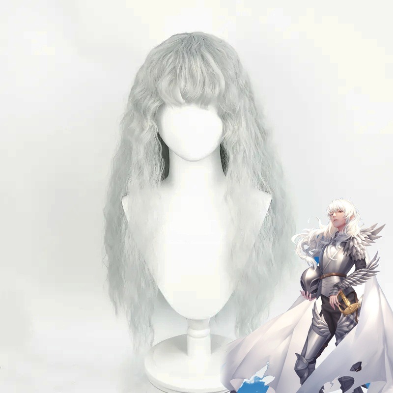 Gioco Anime Berserk Parrucca C - Men Accessories In Silver recensione e prezzo