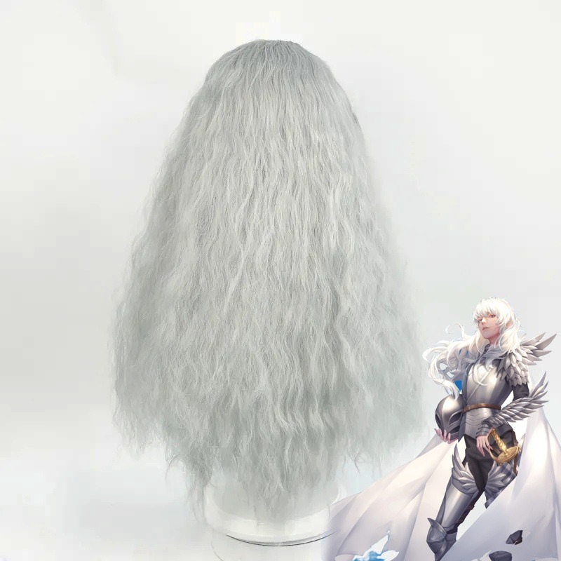 Gioco Anime Berserk Parrucca C - Men Accessories In Silver recensione e prezzo