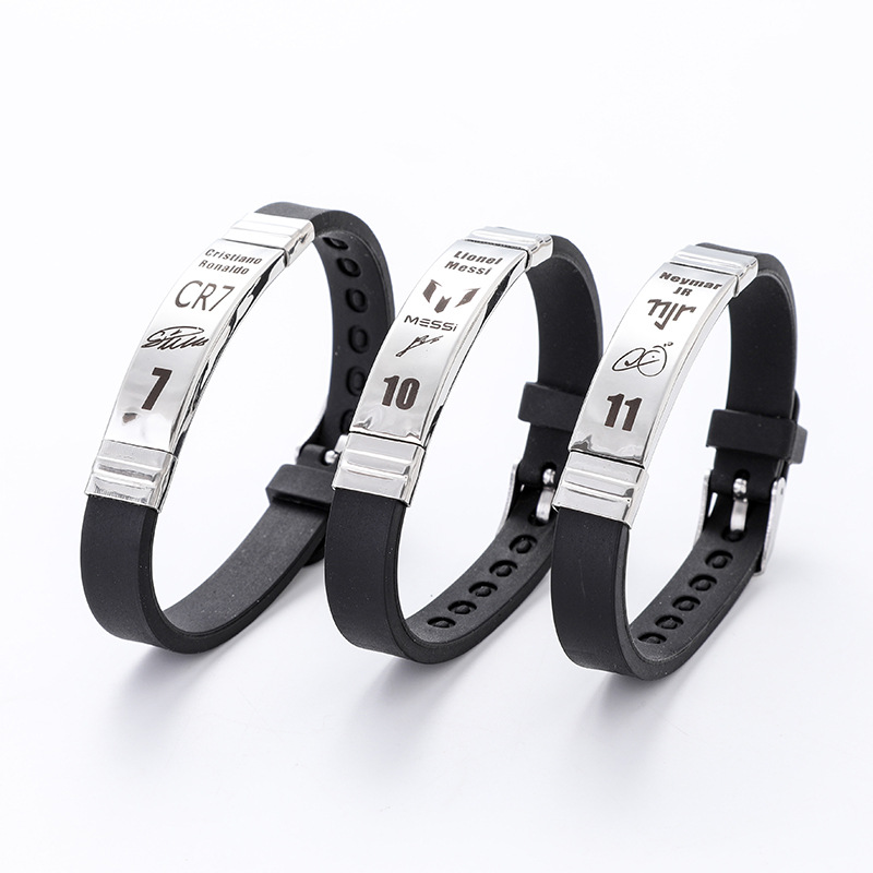 Lionel Messi Cristiano Ronaldo - Men'S Accessories Jewelry Bracelet recensione e prezzo