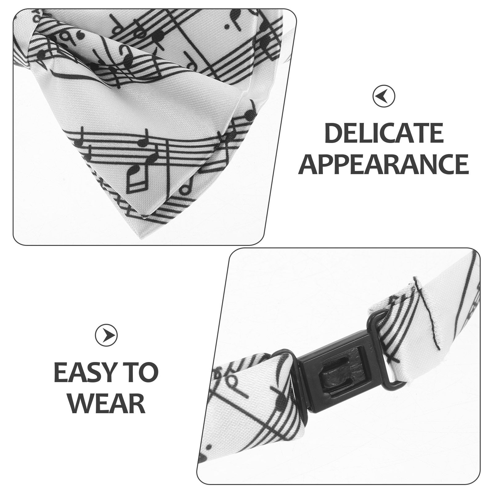Set di 3 Papillon a Tema Music - Tie Clip Set recensione e prezzo