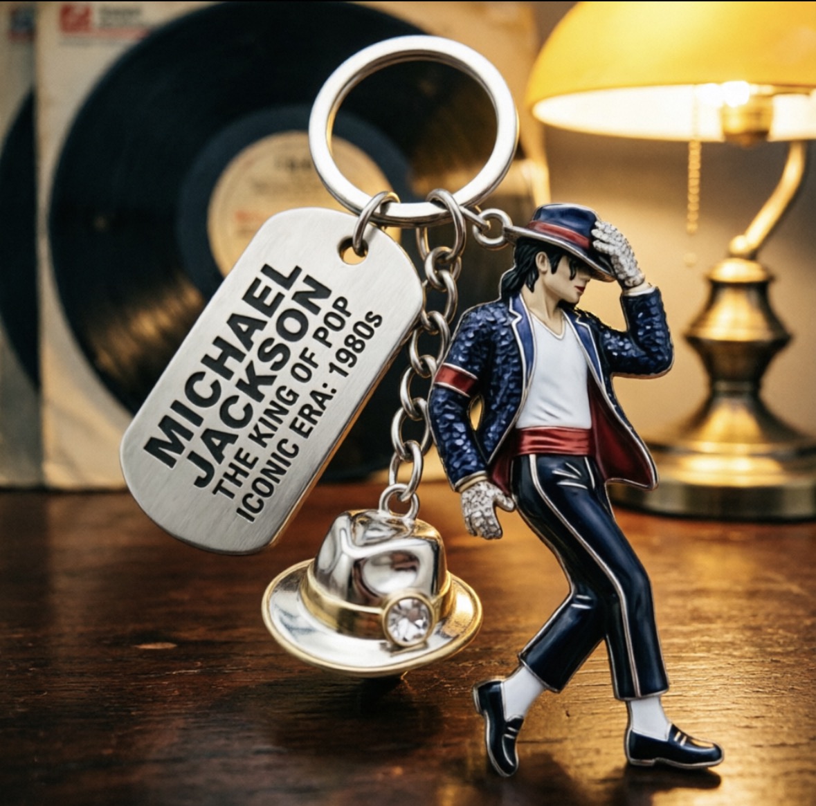 Portachiavi di Michael Jackson - Young Men'S Accessories recensione e prezzo