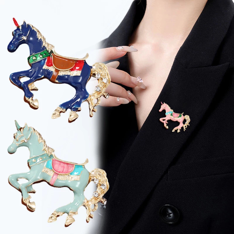 Spille a forma di cavallo smal - Men Accessories Bouquet recensione e prezzo
