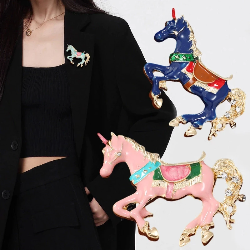 Spille a forma di cavallo smal - Men Accessories Bouquet recensione e prezzo
