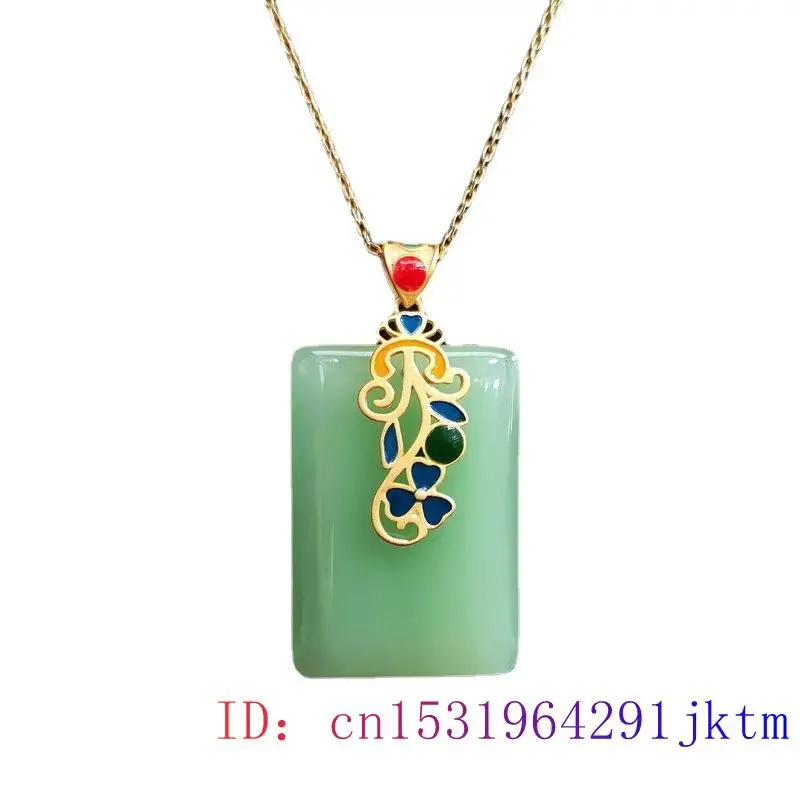 Collana con ciondolo in giada  - Men Accessories In Silver recensione e prezzo