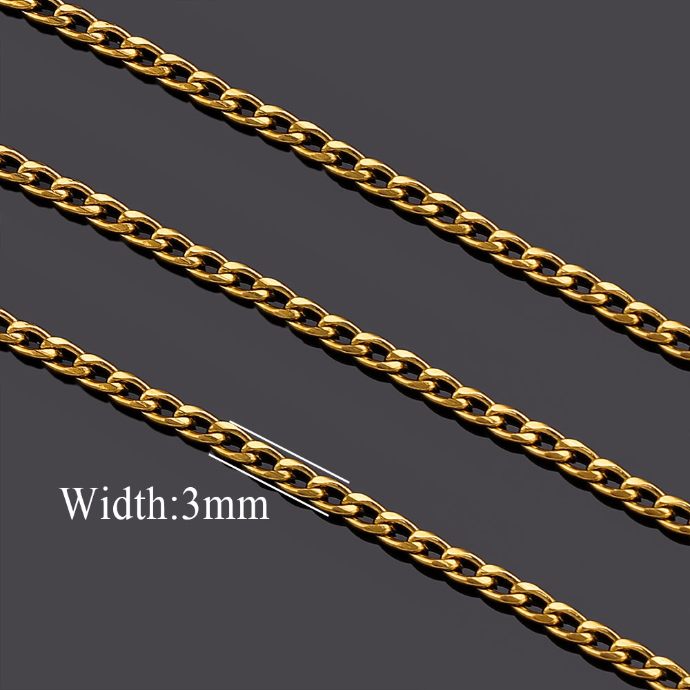 Catene Lunghe a Croce in Accia - Men Accessories Chain recensione e prezzo
