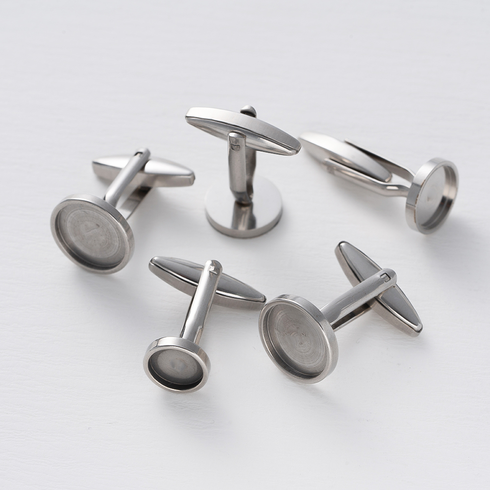 5 pezzi gemelli in acciaio ino - Young Men'S Accessories recensione e prezzo