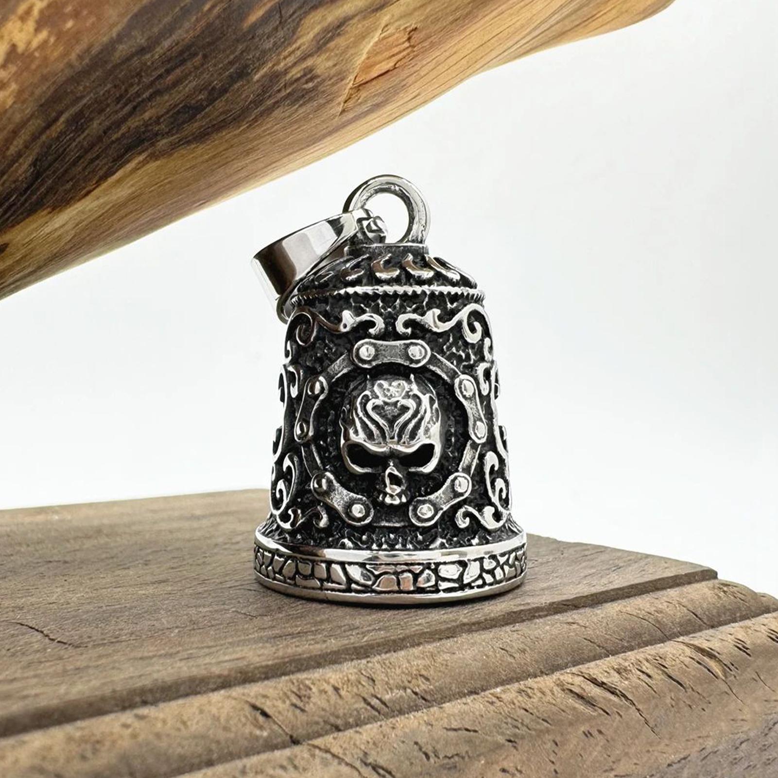 Campanello a forma di teschio, - Men Accessories Chain recensione e prezzo