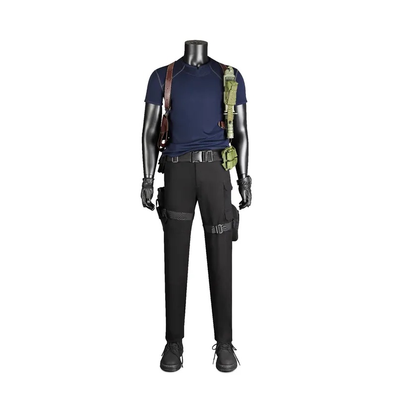 ♥   Nuovo Costume Cosplay Leon - Men Accessories Look recensione e prezzo