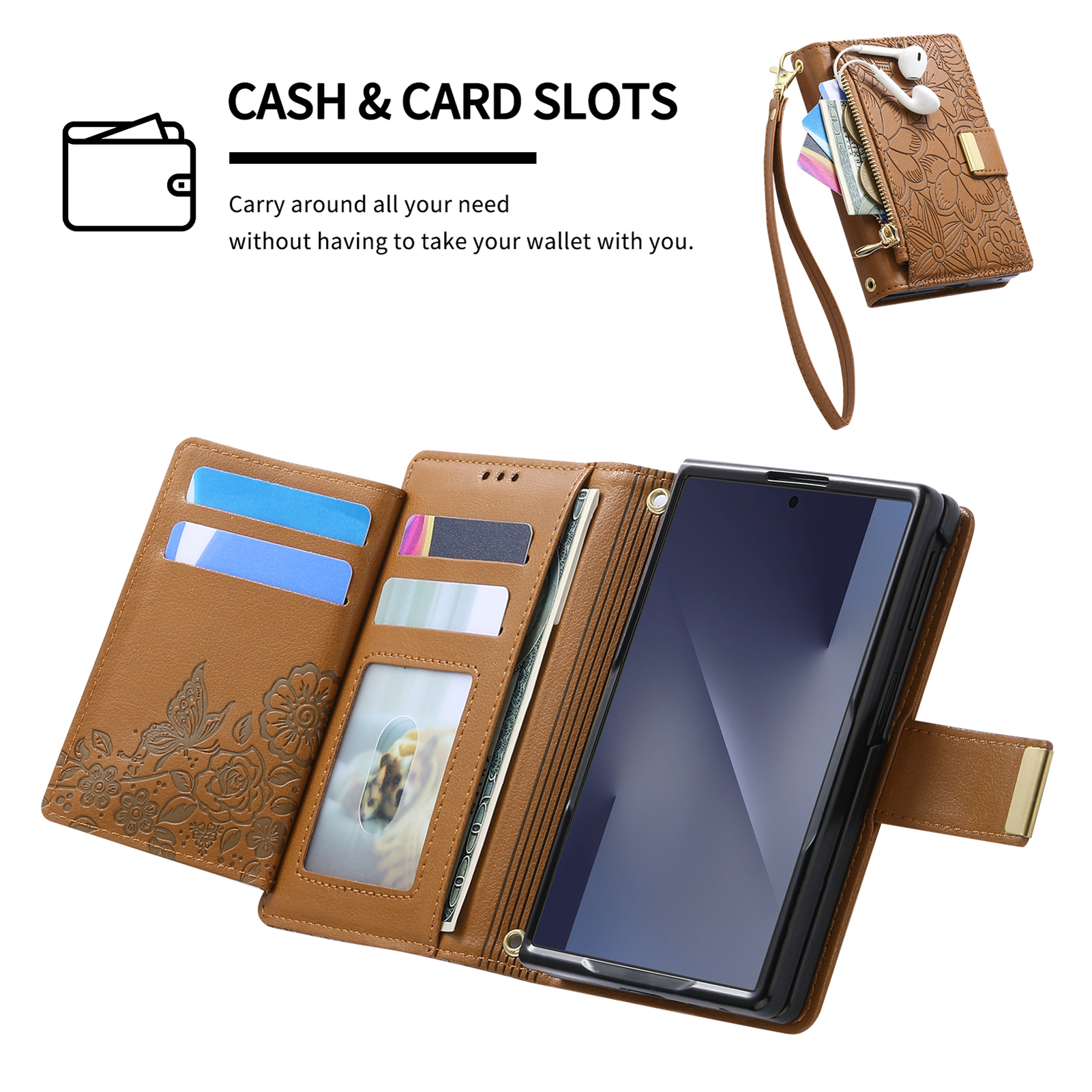 Custodia a portafoglio in pell - Phone Wallet Combo recensione e prezzo