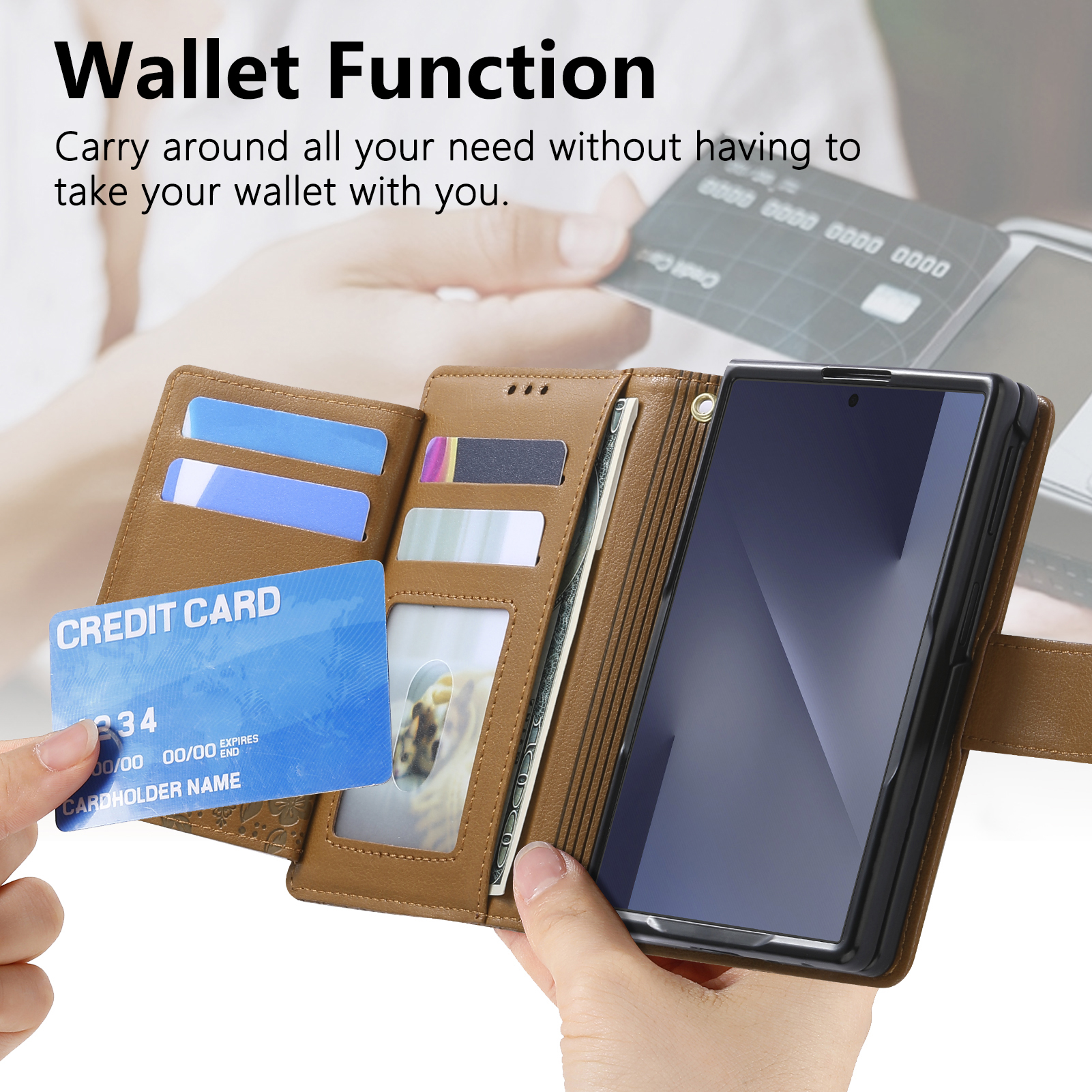 Custodia a portafoglio in pell - Phone Wallet Combo recensione e prezzo