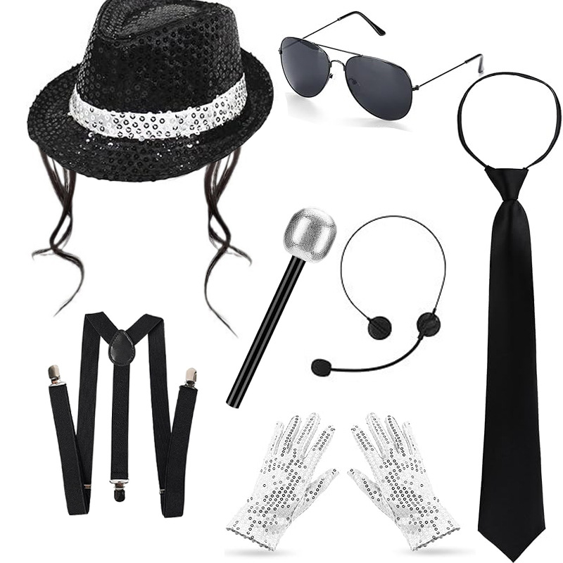Set di Accessori per Cosplay d - Men'S Accessories In The 80S recensione e prezzo