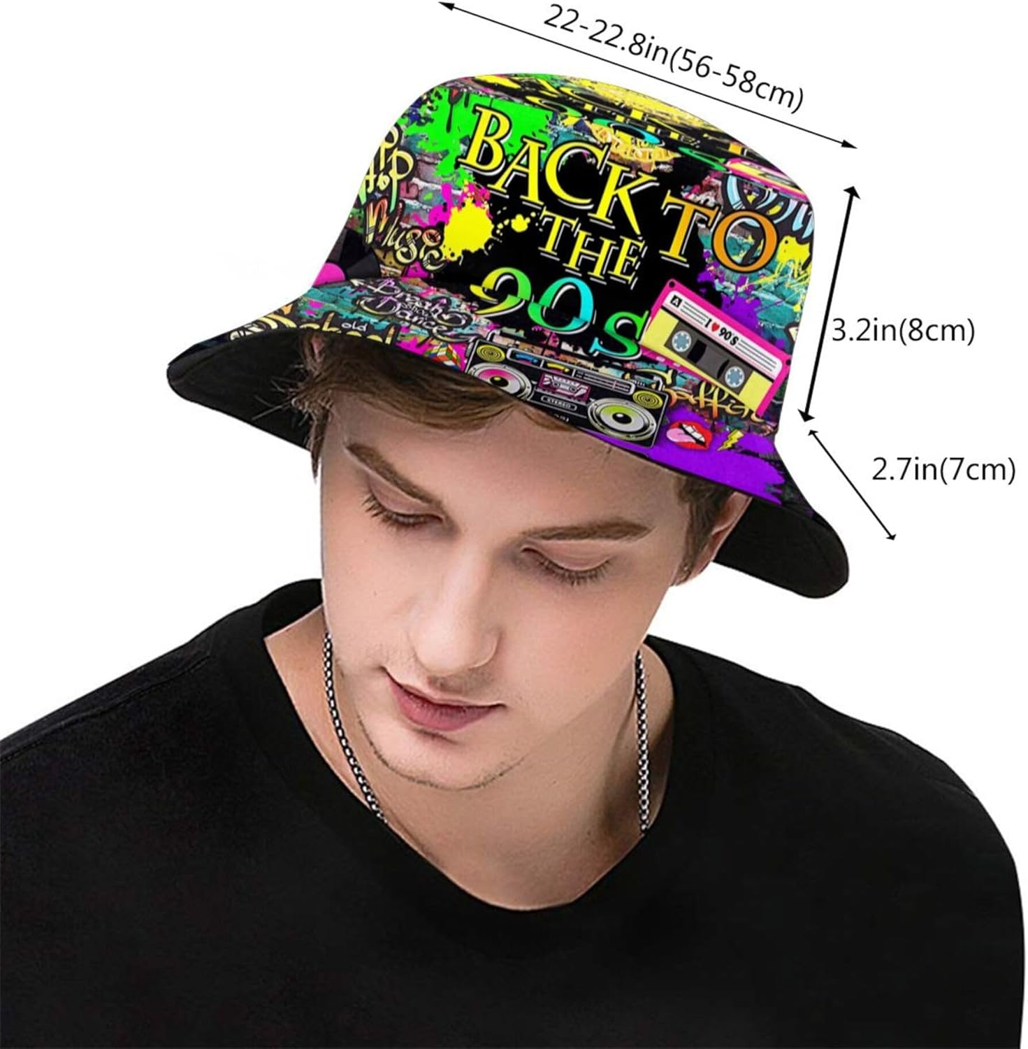 Cappello da Pescatore Retrò An - Men'S Accessories In The 80S recensione e prezzo