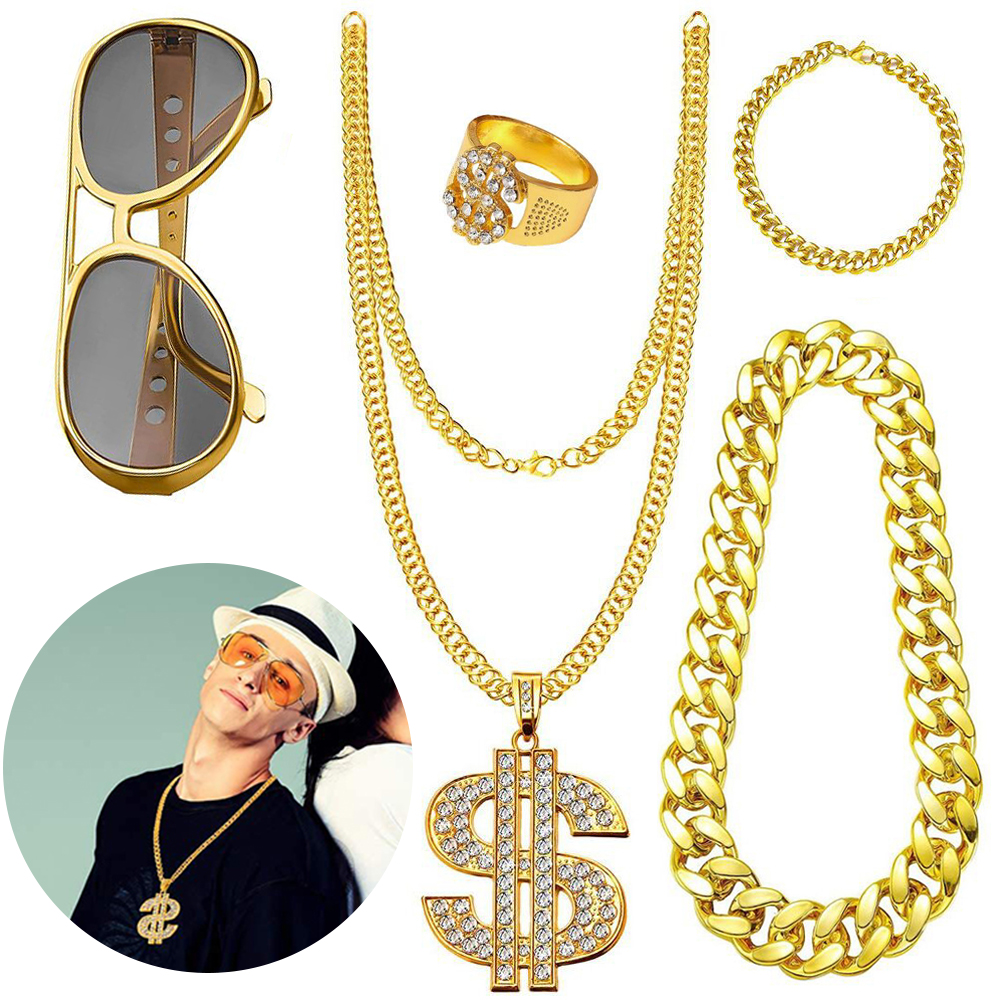 Kit costume hip-hop anni '80 e - Men'S Accessories In The 80S recensione e prezzo