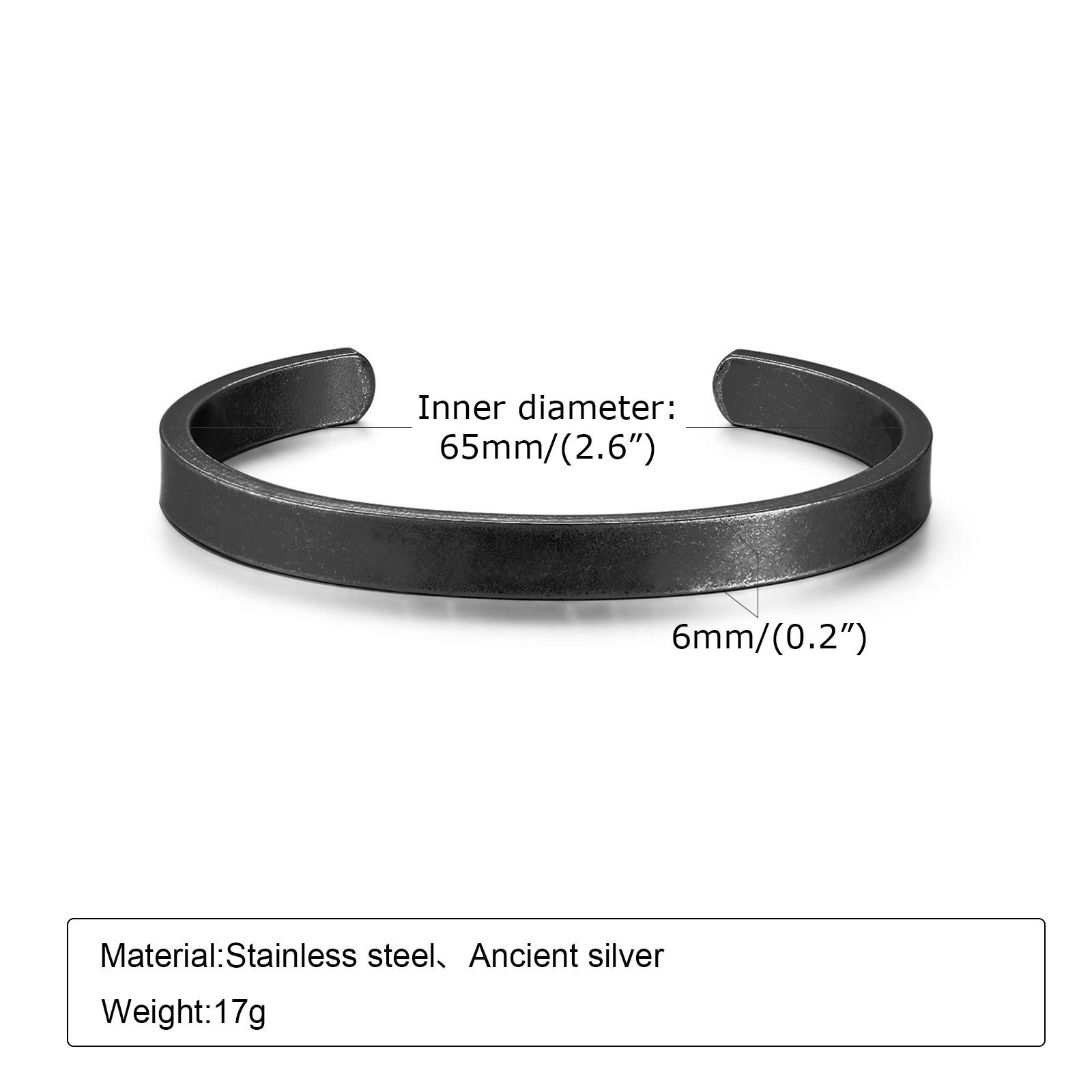 Braccialetto aperto in acciaio - Young Men'S Accessories recensione e prezzo
