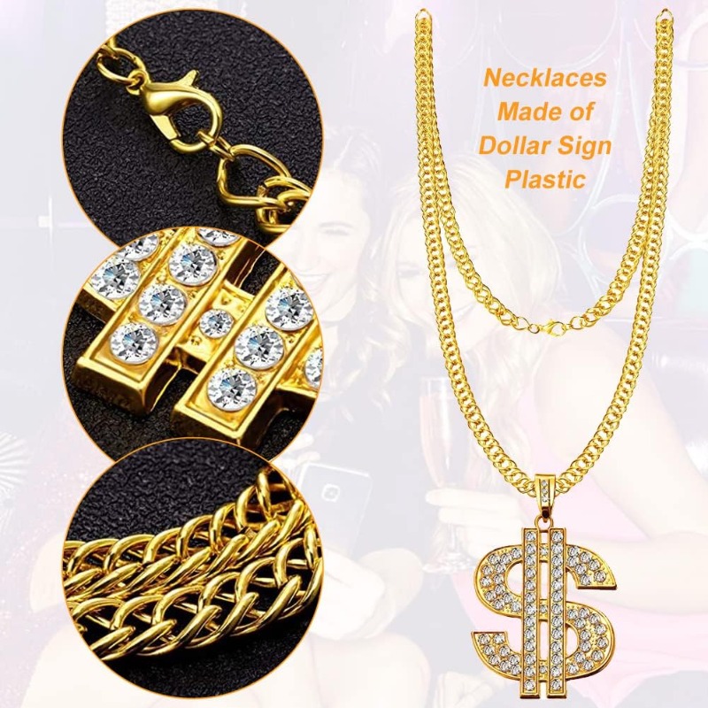 Kit costume hip hop da 5 pezzi - Men'S Accessories In The 80S recensione e prezzo