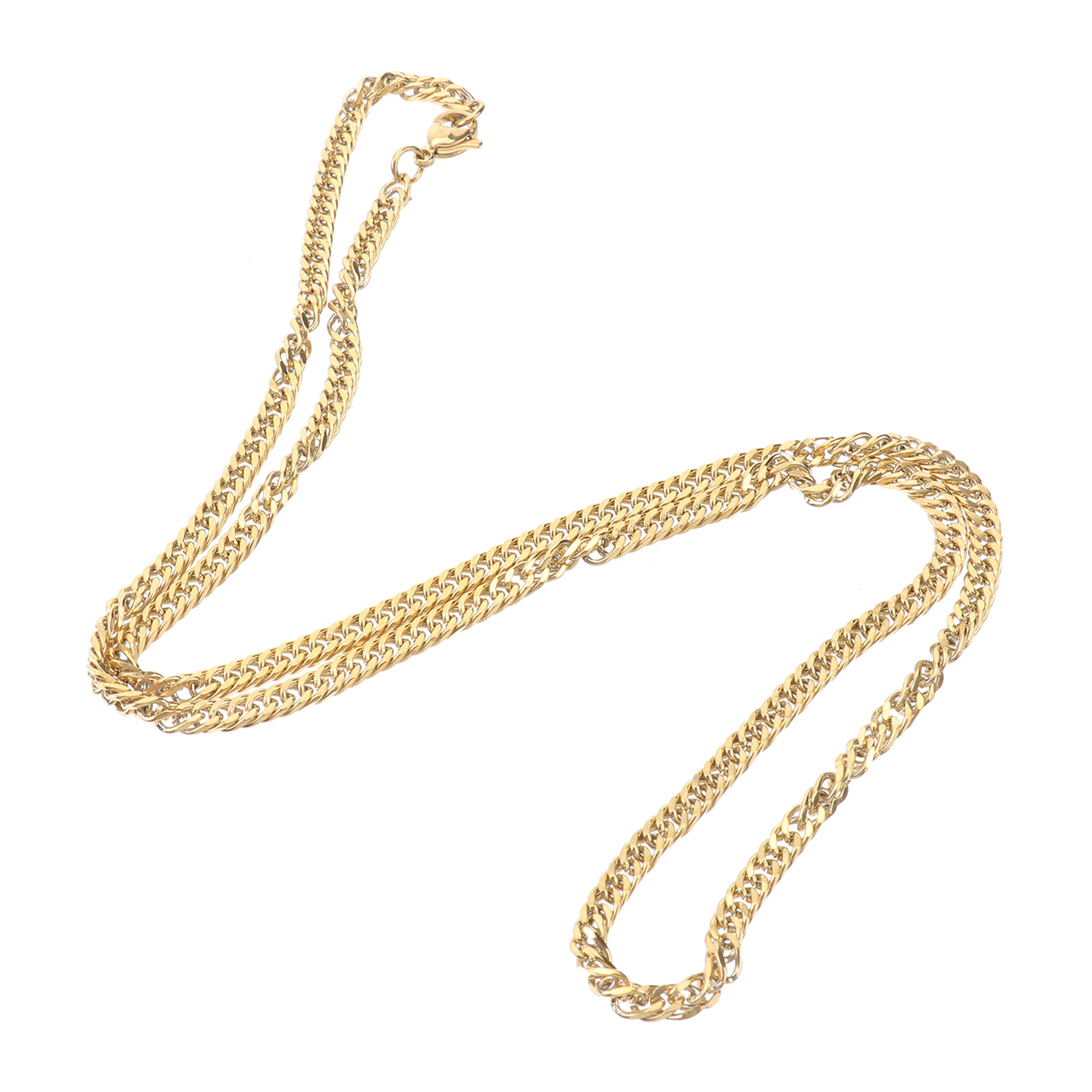 1 Pezzo Collana con Doppia Fib - Men Accessories Chain recensione e prezzo