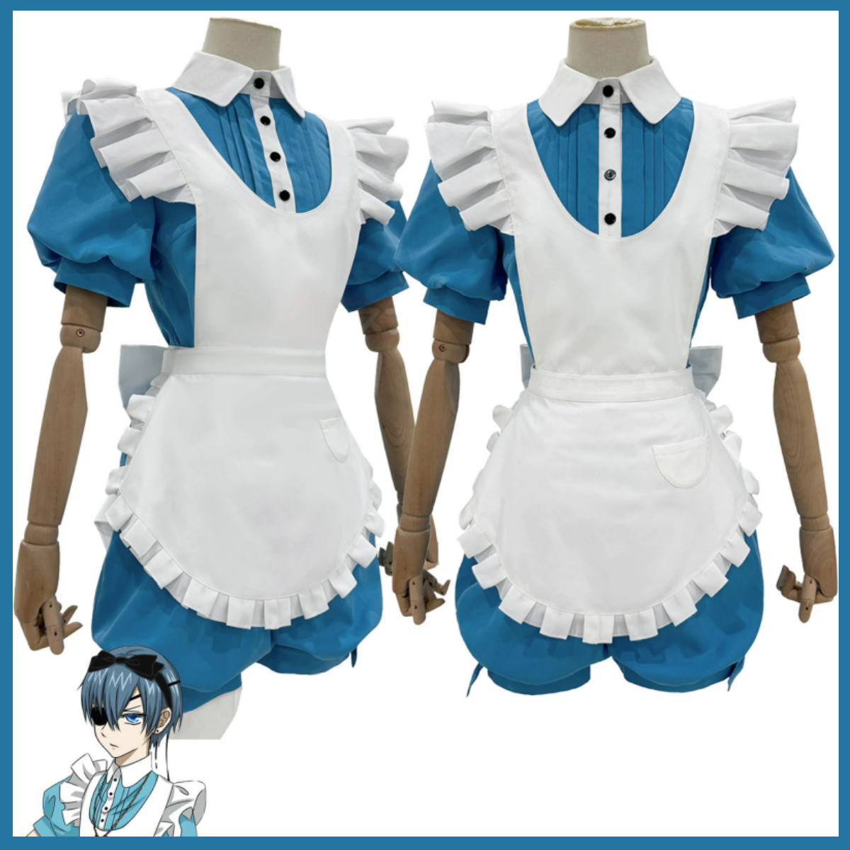 Costume Cosplay Anime Ciel Pha - Men Accessories For Suit recensione e prezzo
