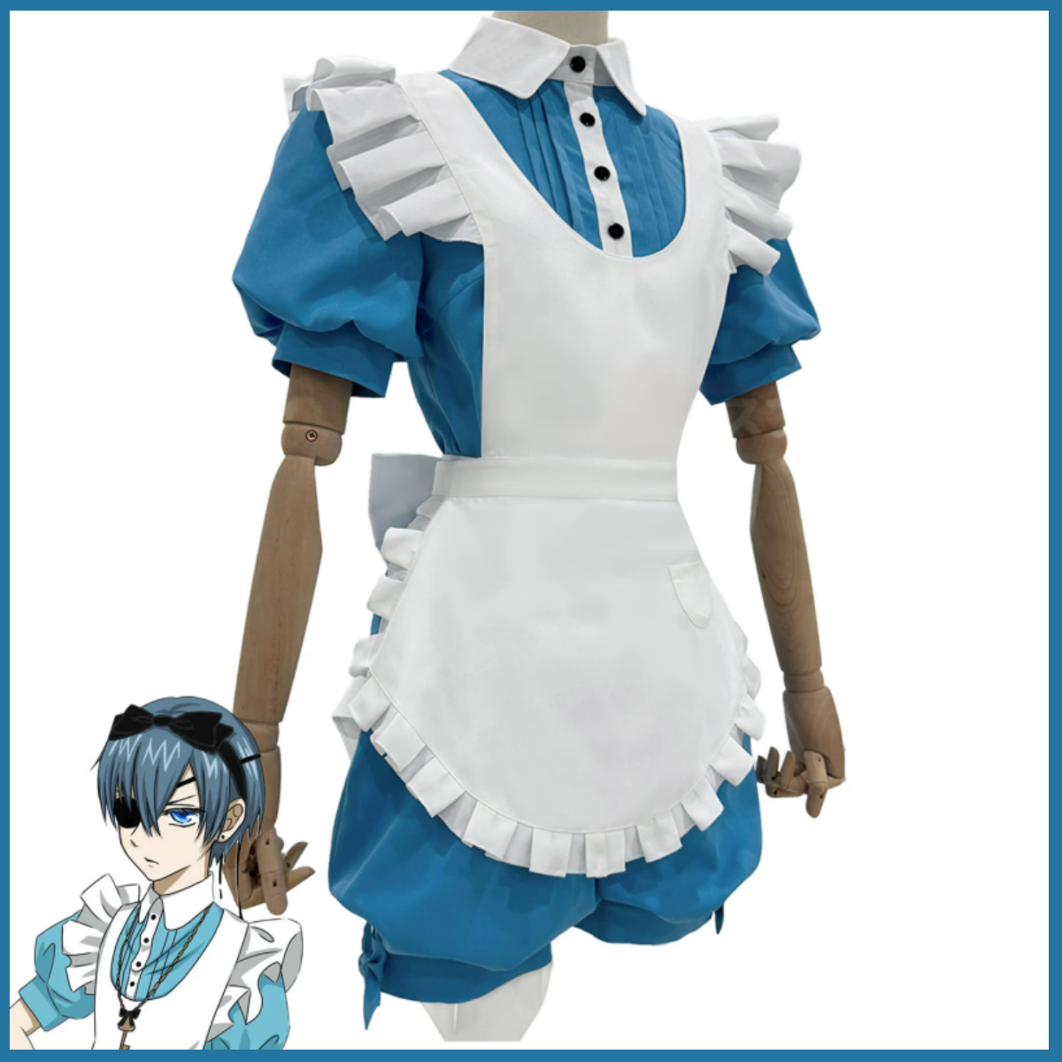 Costume Cosplay Anime Ciel Pha - Men Accessories For Suit recensione e prezzo