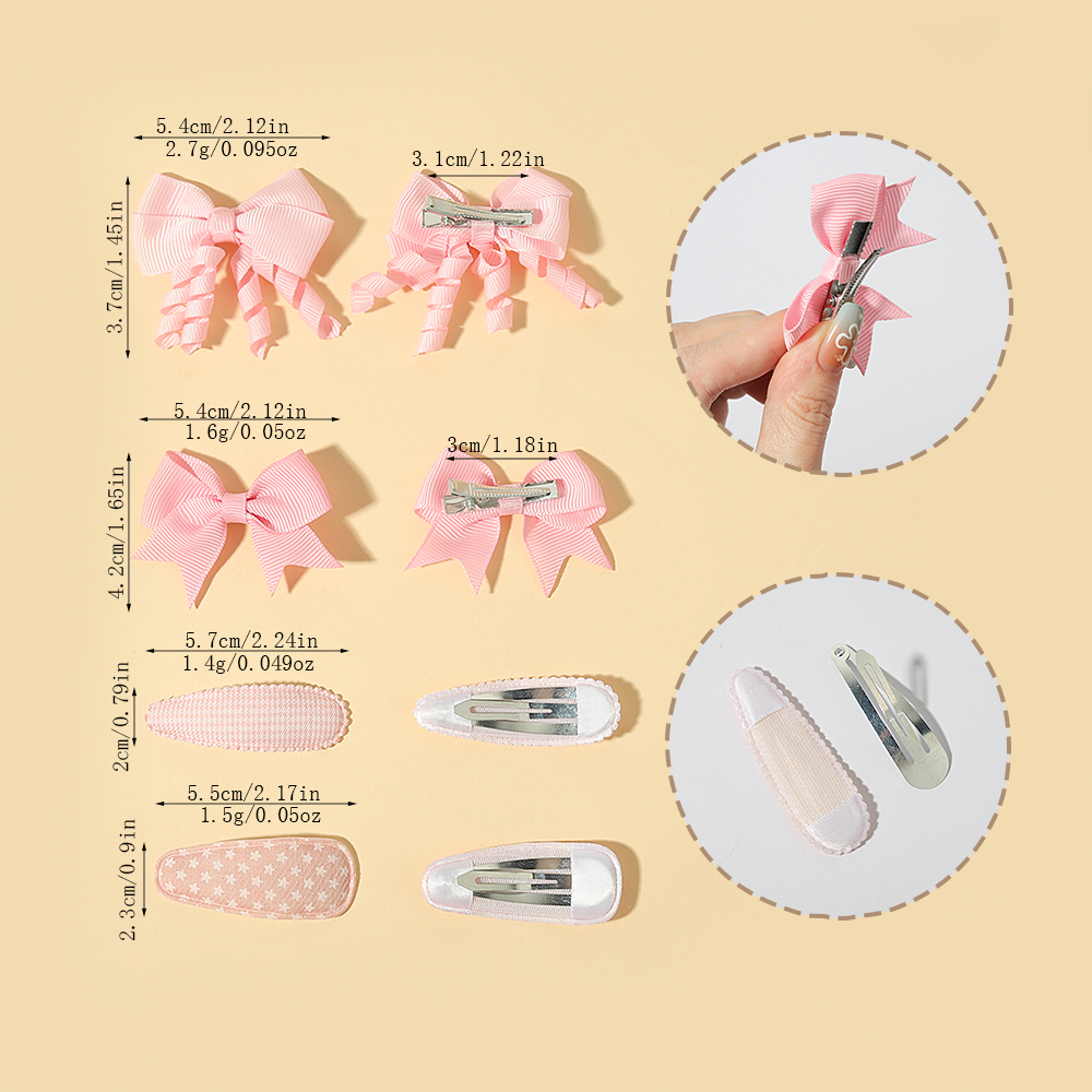 Set di fermagli per capelli a  - Tie Clip Set recensione e prezzo