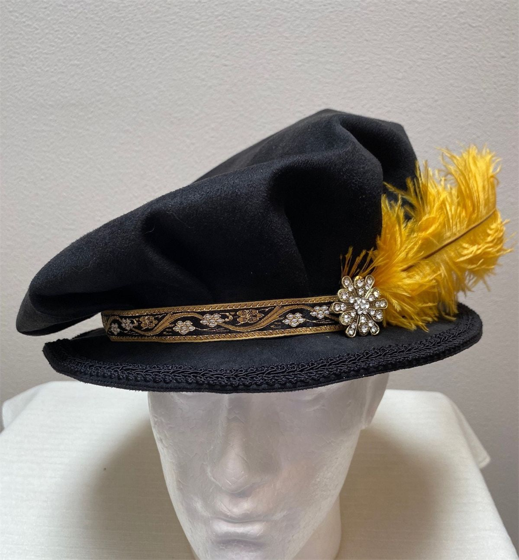 Cappello da poeta in camoscio  - Men Accessories Hat recensione e prezzo